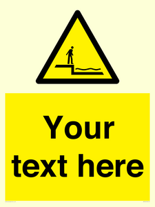 Custom Warning shallow water